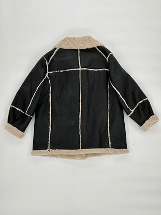 Cappotto Sherpa Trimmed