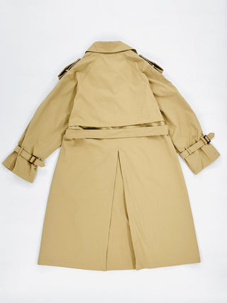 Trench classico lungo con cintura