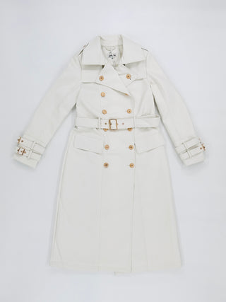 Trench ecopelle lungo