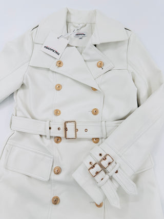 Trench ecopelle lungo